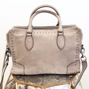 Rebecca Minkoff “Moonwalking Satchel” in Grey